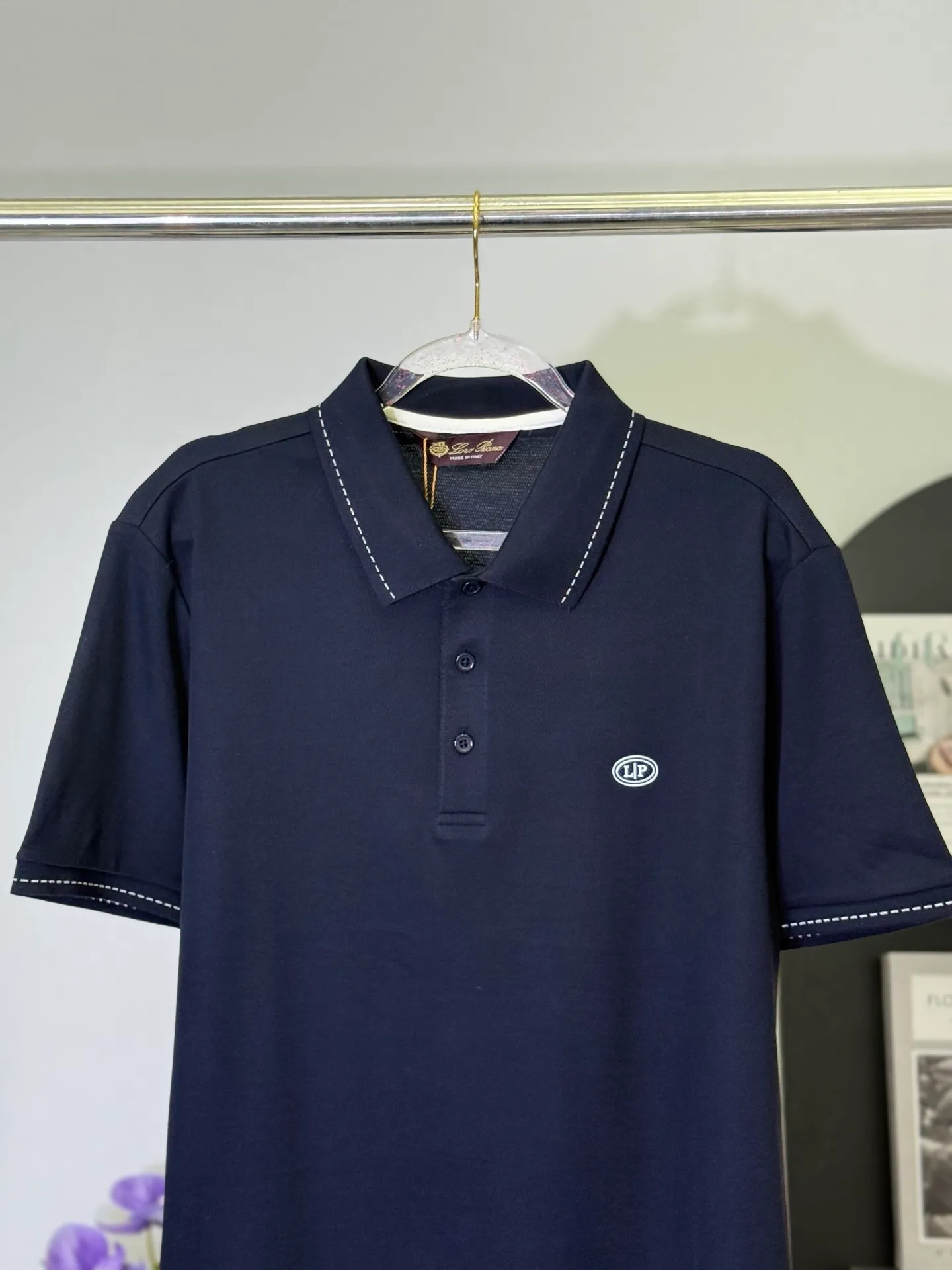 👄 Loro Piana LP Polo ， Polo 。 LP ， 、 ， ， 。 ， ， ， ， ， 、 hold ， Polo， 。 M-3XL